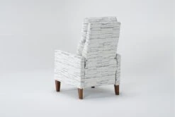 Sena Power Pushback Recliner With USB -Modern Office Shop 310504 blue polyester recliner side 20