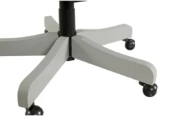 Seybert Grey Upholstered Desk Chair -Modern Office Shop 310644 grey polyester office chair detail 45