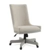Seybert Grey Upholstered Desk Chair