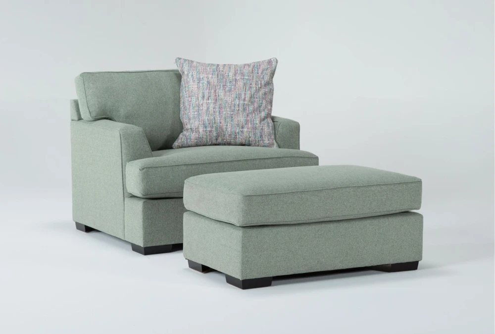 Merion 47" Chair/Ottoman Set 3 Merion 47" Chair/Ottoman Set