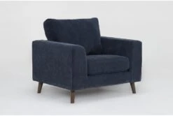 Canela II Midnight Blue Chair