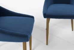 Nora Dining Side Chair Set Of 2 12 Nora Dining Side Chair Set Of 2 -Modern Office Shop 312733 blue fabric dining chair detail 44