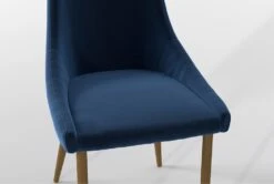 Nora Dining Side Chair Set Of 2 13 Nora Dining Side Chair Set Of 2 -Modern Office Shop 312733 blue fabric dining chair detail 45