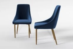 Nora Dining Side Chair Set Of 2 11 Nora Dining Side Chair Set Of 2 -Modern Office Shop 312733 blue fabric dining chair side 20
