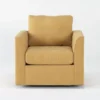 Ami Sun Swivel Chair -Modern Office Shop 313019 yellow fabric swivel signature 01
