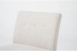Rosie Linen Accent Chair 10 Rosie Linen Accent Chair -Modern Office Shop 313058 beige fabric accent chair detail 44
