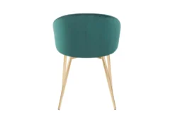 Rose Emerald Velvet Dining Chair -Modern Office Shop 314366 green velvet dining chair back 82