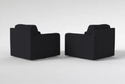 Aidan IV 32" Velvet Twist Swivel Accent Chair Set Of 2 -Modern Office Shop 315272 black fabric accent chair side 21