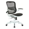 Caty Black Mesh Office Chair With Wheels 2 Caty Black Mesh Office Chair With Wheels -Modern Office Shop 316050 black polyester office chair signature 01