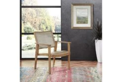 Adam Cane Armchair With Rustic Natural Frame -Modern Office Shop 316084 natural plywood accent chair room 85