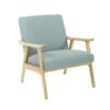 Tommy Klein Sea Chair With Brushed Finish Frame -Modern Office Shop 316114 blue plywood accent chair signature 01