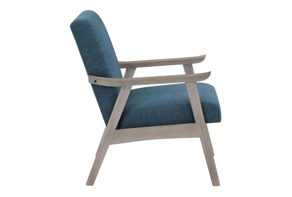 Tommy Azure Armchair With Brushed Grey Finish Frame 5 Tommy Azure Armchair With Brushed Grey Finish Frame - Image 3
