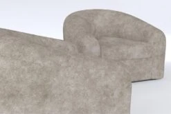 Oslin 35" Swivel Accent Chair Set Of 2 By Nate Berkus + Jeremiah Brent 12 Oslin 35" Swivel Accent Chair Set Of 2 By Nate Berkus + Jeremiah Brent -Modern Office Shop 316786 brown fabric swivel detail 44