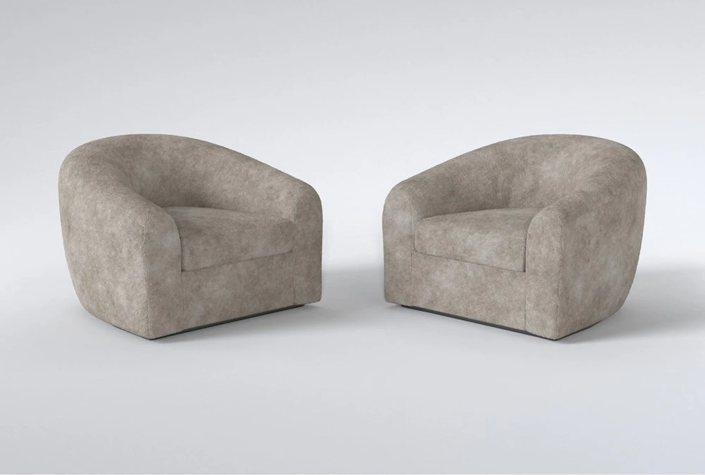 Oslin 35" Swivel Accent Chair Set Of 2 By Nate Berkus + Jeremiah Brent 3 Oslin 35" Swivel Accent Chair Set Of 2 By Nate Berkus + Jeremiah Brent