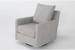 Hampstead Dove Swivel Glider Chair -Modern Office Shop 317504 grey fabric swivel glider side 19