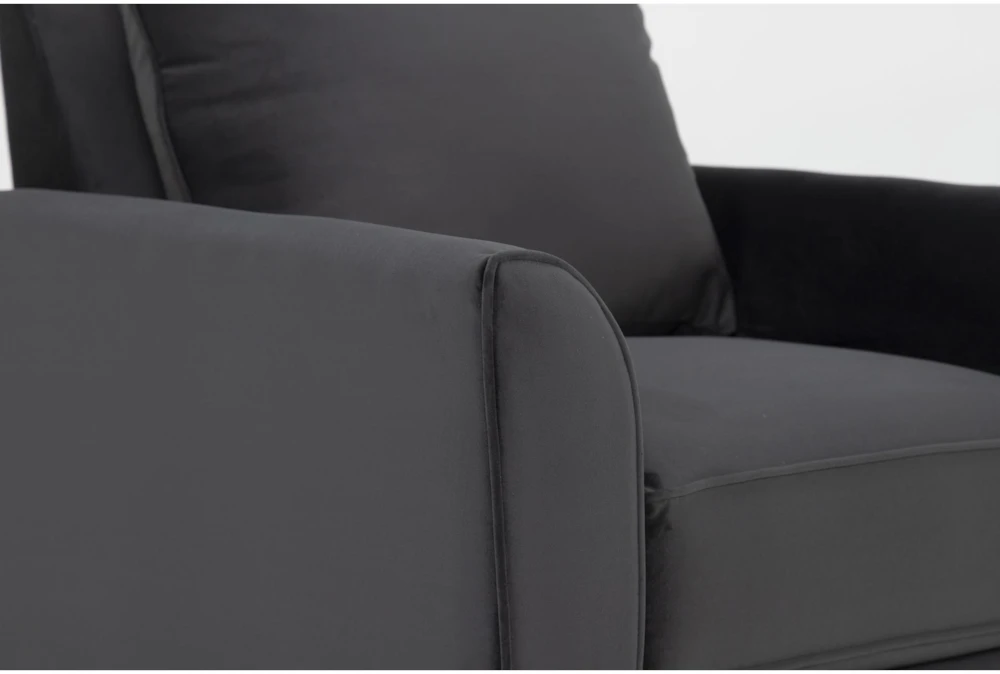 Delano Pearl 32" Velvet Swivel Accent Chair 7 Delano Pearl 32" Velvet Swivel Accent Chair - Image 5