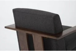 Ollie 32" II Accent Chair -Modern Office Shop 317723 grey fabric accent chair detail 44