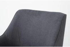 Samira Slate Swivel Glider Chair -Modern Office Shop 317997 grey fabric swivel glider detail 44