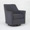 Samira Slate Swivel Glider Chair -Modern Office Shop 317997 grey fabric swivel glider signature 01