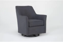 Samira Slate Swivel Glider Chair