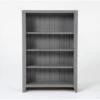 Westlawn 48" Grey Boookcase -Modern Office Shop 320498 grey wood bookcase signature 01