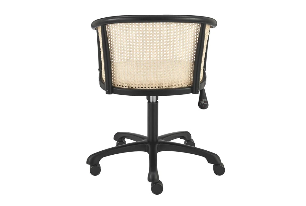Hedda Office Chair With Beige Velvet Seat 7 Hedda Office Chair With Beige Velvet Seat - Image 5