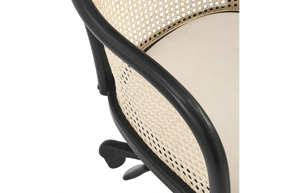 Hedda Office Chair With Beige Velvet Seat 9 Hedda Office Chair With Beige Velvet Seat - Image 7