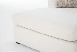 Belinha II Opal Chaise -Modern Office Shop 322069 white fabric chaise detail 45