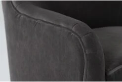 Katrina Velvet Grey Swivel Glider Chairs, Set Of 2 -Modern Office Shop 322482 grey fabric swivel glider detail 45