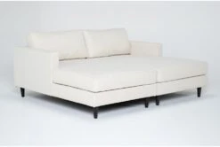Calais Vanilla Double Chaise