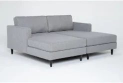 Calais Gravel Double Chaise