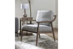 Dena Grey Accent Chairs, Set Of 2 -Modern Office Shop 322561 natural fabric accent chair room 85