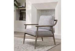 Dena Grey Accent Chairs, Set Of 2 -Modern Office Shop 322561 natural fabric accent chair room 88