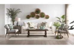 Dena Grey Accent Chairs, Set Of 2 -Modern Office Shop 322561 natural fabric accent chair room 94