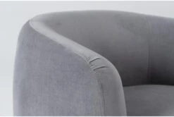 Abby Swivel Barrel Chairs, Set Of 2 12 Abby Swivel Barrel Chairs, Set Of 2 -Modern Office Shop 322564 grey fabric swivel detail 44