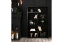 Benton Room Divider Bookcase -Modern Office Shop 84374 black wood room divider room 43