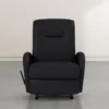 Franco III Leather Wallaway Recliner -Modern Office Shop 88263 black leather recliner signature 01